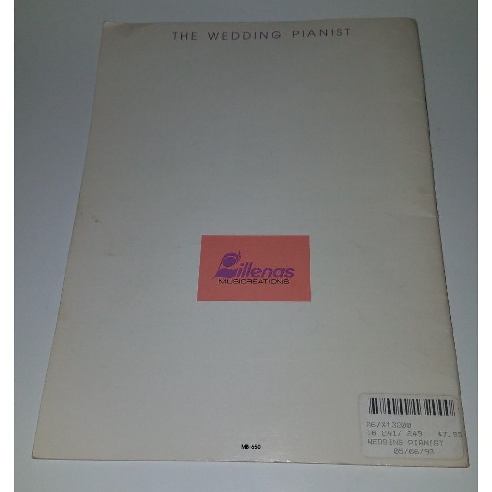 Wedding Pianist Complete Christian Wedding Gail Smith Moderate Sheet Music 1993 - Picture 2 of 5